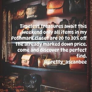 @pretty_ascanbee I’m inviting you to visit my closet sale this weekend.